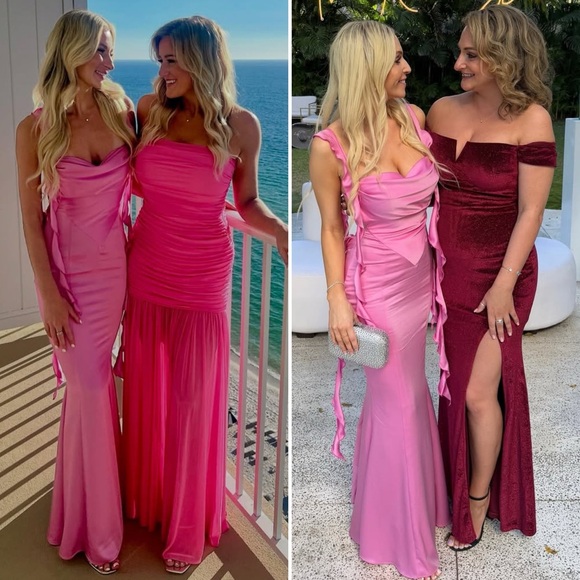 Brand New Nana Jacqueline Caroline
Dress in Magenta Pink Size Large - Picture 11 of 17